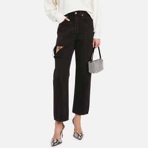 Agolde 90's High Rise Loose Fit - Ripped